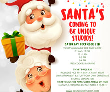 Load image into Gallery viewer, Crafts with Santa! 11 AM -12 PM