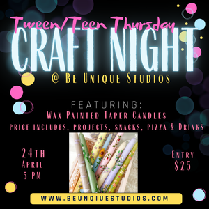 April Teen Paint Night - 4/24/25