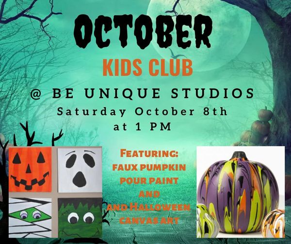 Be U Kids Club October 8, 2022