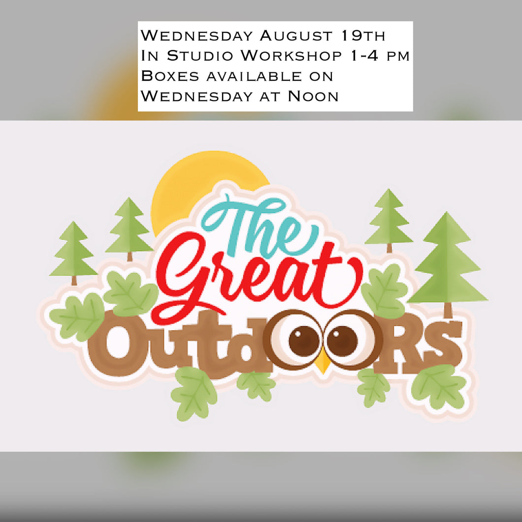 THE GREAT OUTDOORS - AUGUST 19TH