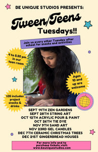 Tween/Teen Tuesday String Art 9/28/21