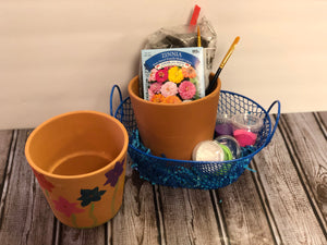 DIY Paint Your Own Clay Pot Kit