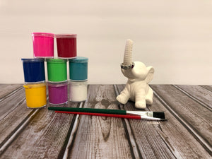 Ceramic Elephant Paint Kit