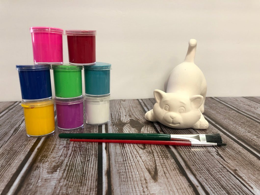 Ceramic Playful Cat Kit