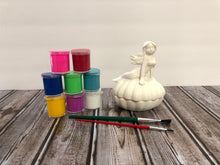 Load image into Gallery viewer, Ceramic Mermaid Sitting On Shell Box Kit
